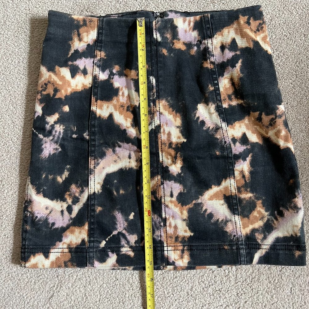 Free People Stretch Denim Mini Skirt, size 4